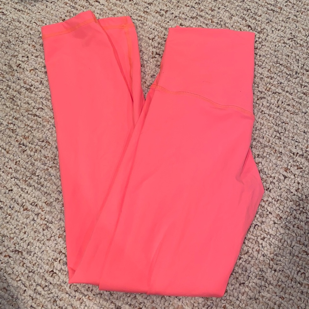 Neon Pink leggings. Size XS. Fits like a S.